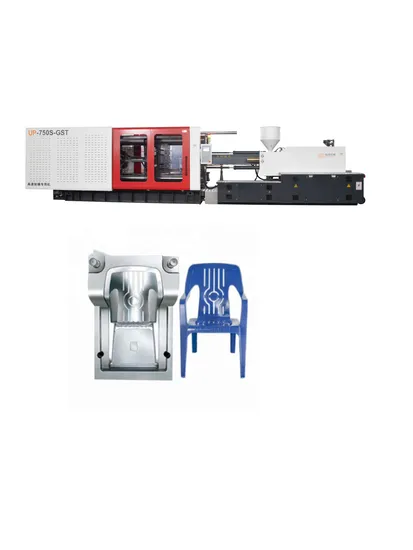 High Efficiency Plastic Crate Bucket Molding Equipment up-750t