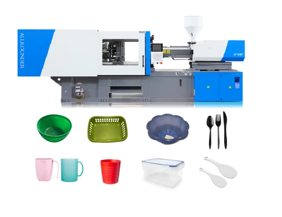 China Low Price Kitchenware Bowl Knife Fork Spoon Making Machine Injection Molding Machine