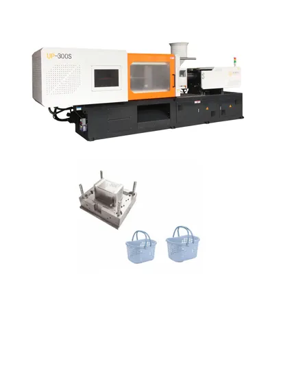 up-300 High Capacity Plastic Molding Machine with 16MPa System Pressure