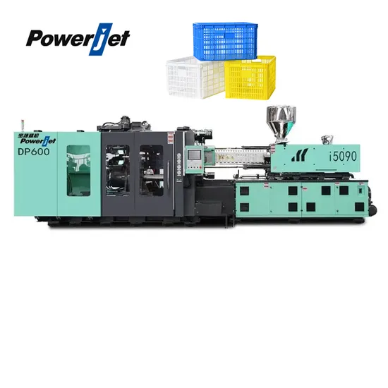 700ton Fruit Vegetable Basket Crates Plastic Injection Molding Molding Machine Machinery