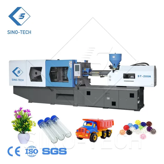 Sinotech Desktop Small Injection Molding Machine for Plastic Snap Button Manufacture Making Machines