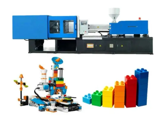 Plastic Children′ S Building Blocks Lego Injection Molding Machine