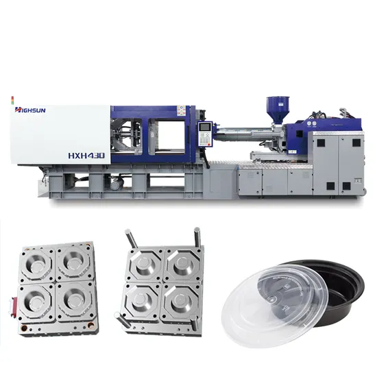 High Speed Imm Plastic Injection Moulding Machine Production of Lunch Boxes