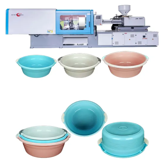 Large Capacity Clothes Hanger Basin Cosmetic Bottles Plastic Injection Molding Machine