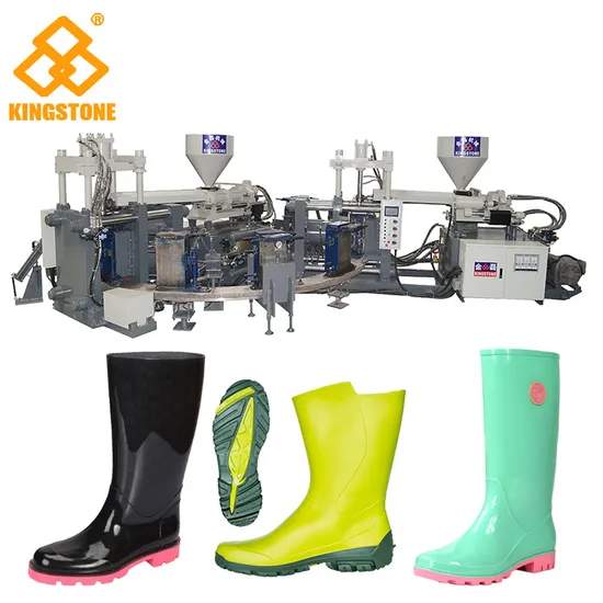 Automatic Rotary One Color Two Color Rain Boots Making Machine