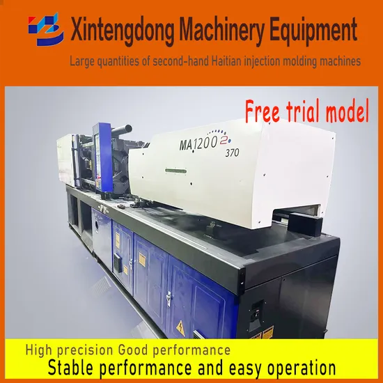 Second-Hand Haitian Ma1200 Precision Stable Horizontal Fully Automated Equipment Injection Molding Machine