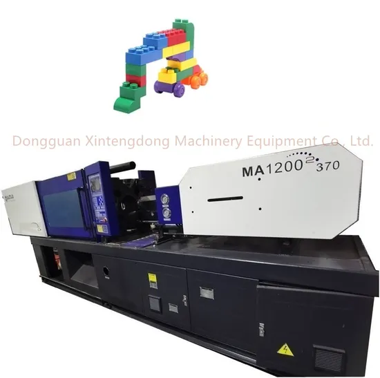Plastic-Machinery Plastic Injection Machine 120 Ton Building Blocks Toys Injection-Molding-Machine