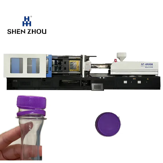 Environmental Protection Equipment Bottle/ Tethered Cap Injection Moulding Molding Machine
