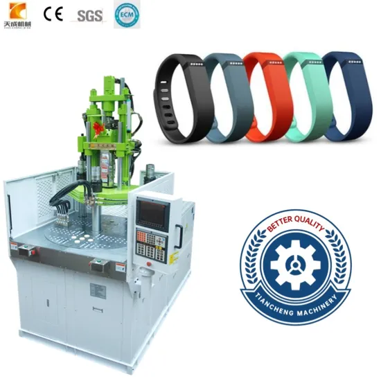Vertical Rotary Table Injection Molding Machine for Watch Strap