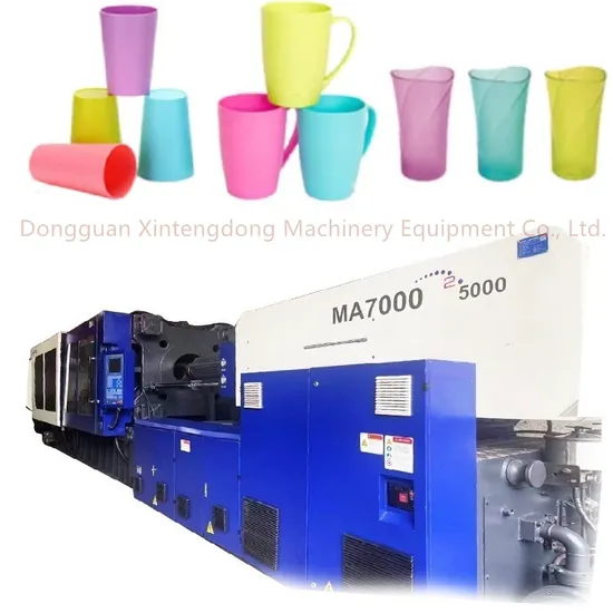 Plastic-Machinery Ma7000 Mouthwash Cup, Beverage Cup Manufacturing Injection Molding Machine