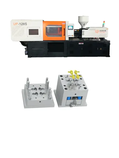 up-128t Plastic Molding Equipment with 200L Tank Volume and 16MPa