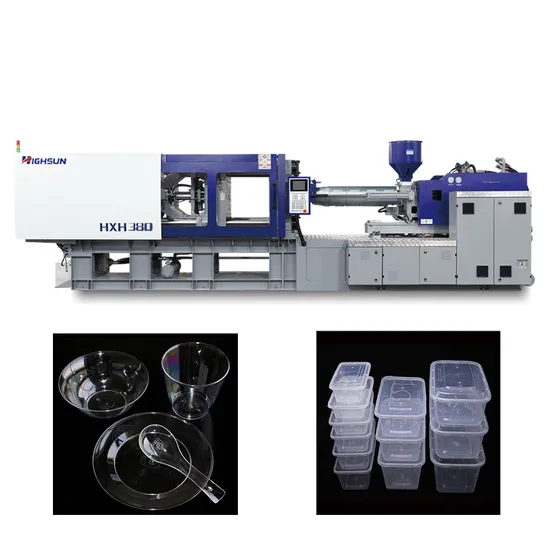 Cutomized Lower Price High Response New Style High-Speed Injection Molding Machine for Thin Wall Product Hxh380