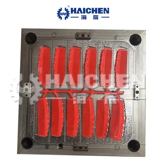Haichen Hck 280 Ton Injection Molding Machine Plastic Hair Combs Two-Color Plastic Comb Making Machine
