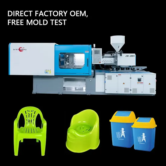 Jm-230-II C High Speed Fast Pet Preform Injection Molding Machine for Plastic Items Producing