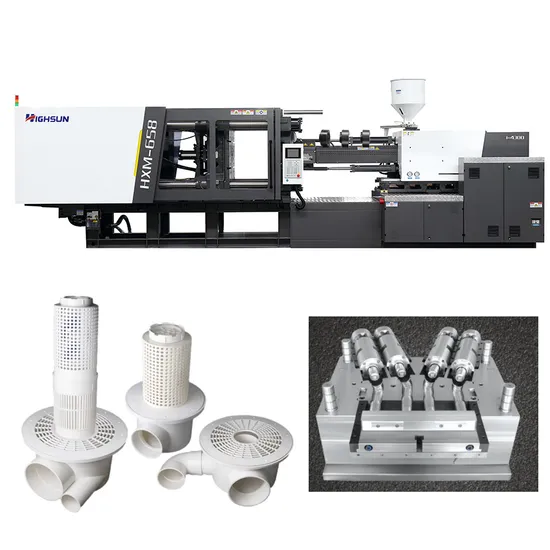 2023 Trustworthy High Response New Style Servo Energy-Saving Plastic Injection Molding Machine for PVC Fittings Hxm658-PVC