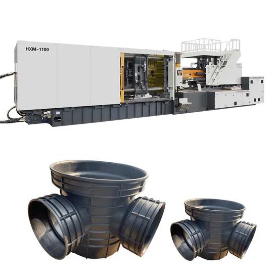 Lower Price High Response New Style Servo Energy-Saving Plastic Injection Molding Machine for PVC Fittings Hxm1100-PVC
