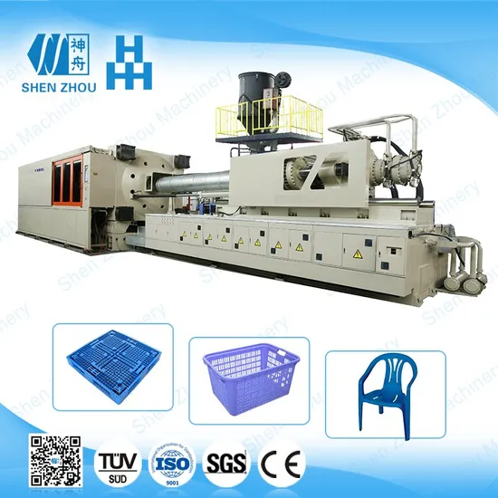 SGS Horizontal Shenzhou Standard Export Wooden Box Pet Preform Making Machine