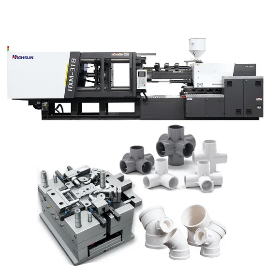 Fully Automatic Reliable High Response New Style Servo Energy-Saving Plastic Injection Molding Machine for PVC Fittings Hxm318-PVC