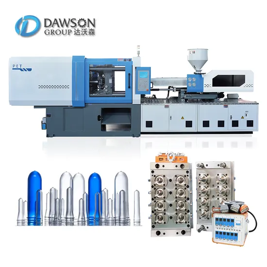 270t 16 24 32 Cavity Detergent Chemical Clear Bottle Preform Production Injection Moulding Machine Supplier