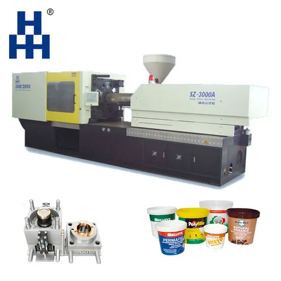 Automatic Plastic Paint Bucket Making Injection Molding Machine