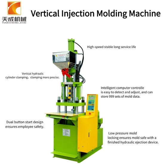 Small Vertical Injection Molding Machine Small Beer Machine Hardware Wiring and Wrapping Equipment