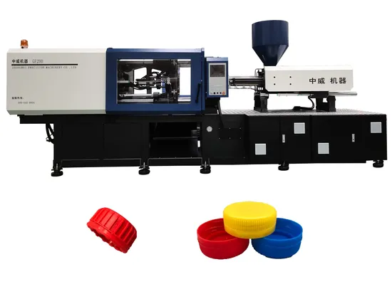 Plastic Basket Bucket Pail Barrel Covers Bottle Cap Injection Molding Machine Horizontal