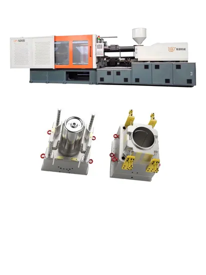 Injection Molding Machine Plastic Bucket PVC Rotary Injection Machine Plastic Extruder