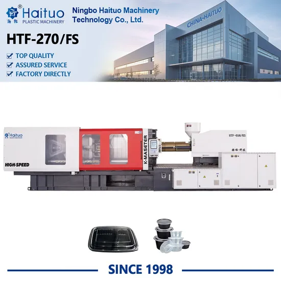 Automated Injection Molding Machine for Fast-Cycle Daily Use Plastic Items