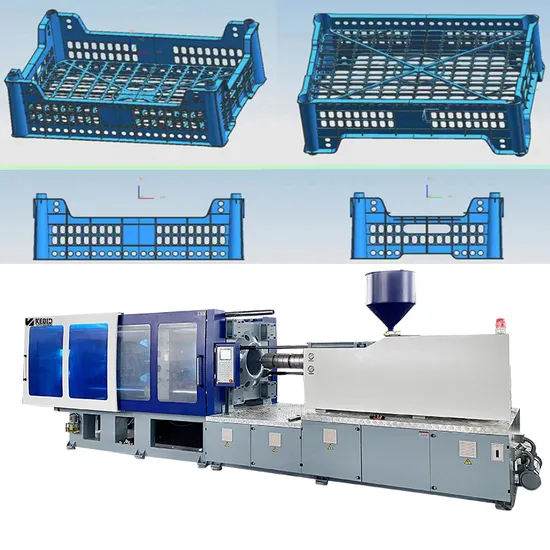 Kbd9000 All Electric Injection Moulding Machine Making Vegeable Basket