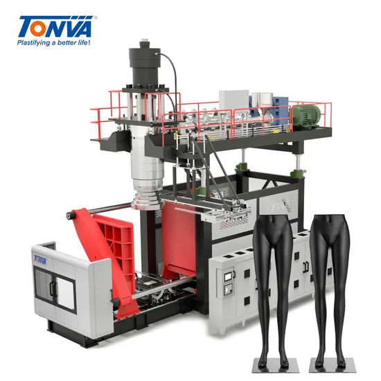 Plastic Female Legs Mannequin Blow Molding Making Machine