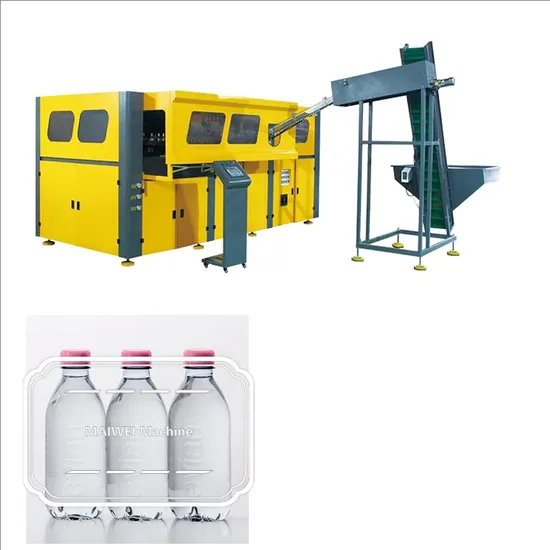 High Speed 6 Cavity Bottle Making Machine 650ml 1000ml 2000ml Pet Water Bottle Blow Molding Machine