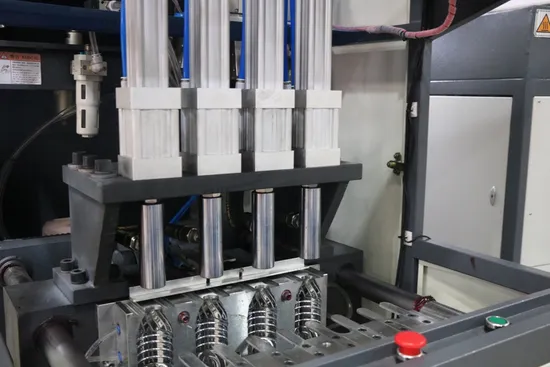 Semi-Auto Stretch Blow Moulding Machine 4cavity