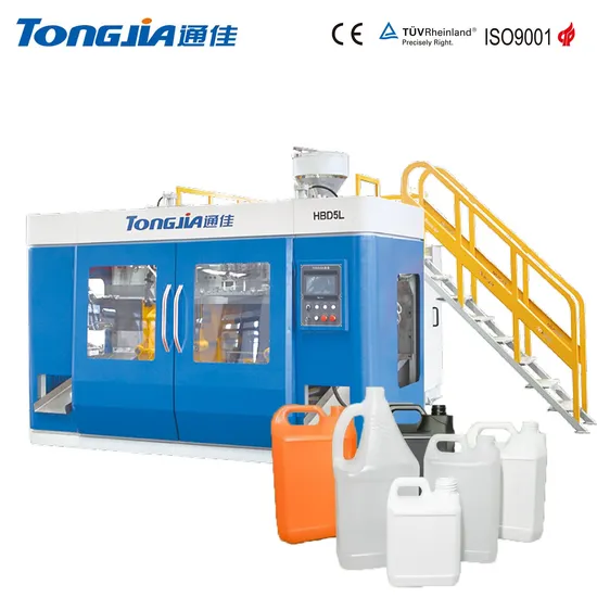 Tongjia Plastic Water Can Blowing Extruder Chemical Liquid Barrel Blow Moulding Machine