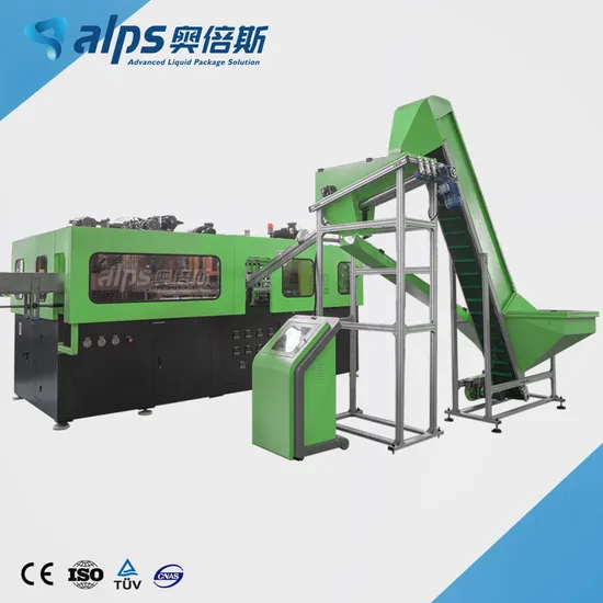 Linear Automatic Beverage Bottle Blow Molding Machine / Blower Equipment