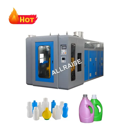 Automatic HDPE Plastic Bottle Moulding Jerry Can Extruder Making Machines Extrusion Blow Molding Machines
