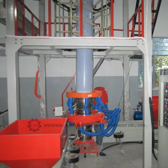 Double Screws a/B/a Three Layers Co-Extrusion Film Blown Machine