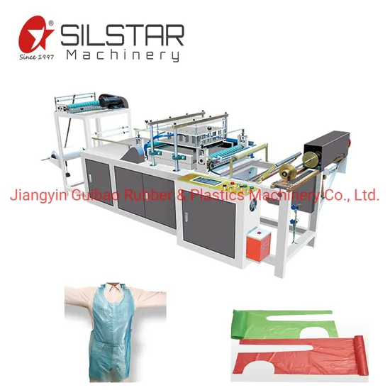 Disposable Plastic Apron on Roll Making Machine