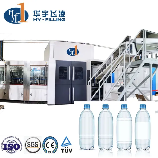 Carbonated Soft Drink Soda Water Sparkling Blowing Filling Sealing Machine