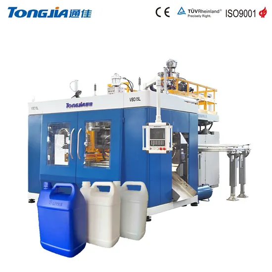 Tongjia Blowing Bottle Double Station Blow Molding Machine Extruder