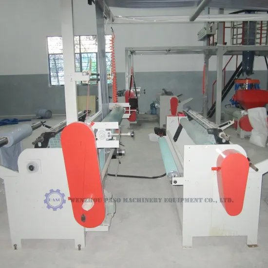 Double Rewinder a Layer B Layer Two Screws Poly Film Blowing Machinery
