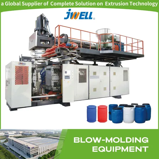 Jwell Small Automatic Blowing Molding Plastic Manufacturing Making Machine for 500-1200L Drum and Auto Parts Production