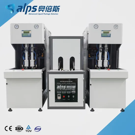 Semi-Auto / Semi-Automatic Pet Blow Molding Machine for Plastic Bottle