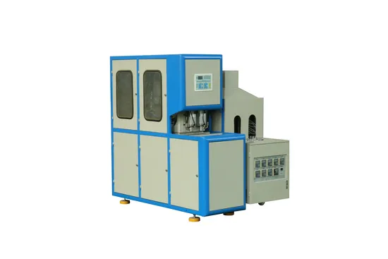 0.2L-2L 2 Wide Neck Bottle Cavities Semi Automatic Blowing Machine with CE