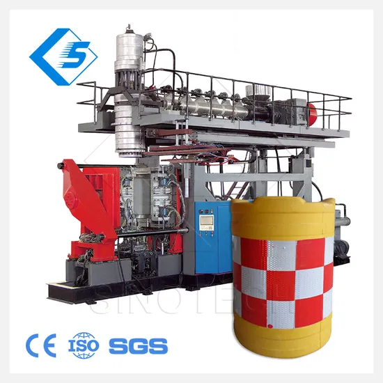 HDPE Plastic Road Barrier Traffic Barricade Blowing Mold Making Machine
