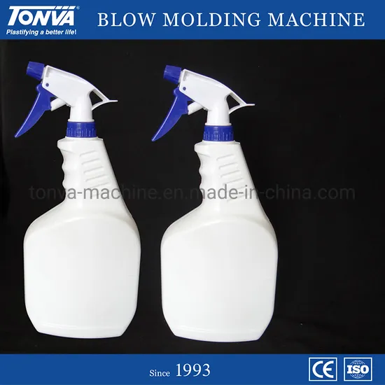 Tonva Plastic 2-Cavity Floor Cleaner Flat Bottle Making Extrusion Blow Molding Machine Hot Sale