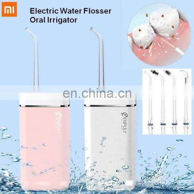 XIAOMI MIJIA ENPULY Portable Water Flosser M6 Plus TYPE-C Dental Water Floss Ipx8 Waterproof 140ml Dental Irrigator Tooth Oral
