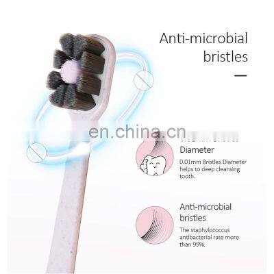 ECO Extra Soft Toothbrush Ultra Soft-bristled Teeth brush Micro-nano 20000 Floss Bristle Good Cleaning Effect for Sensitive Teet