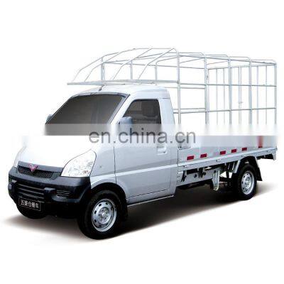Wuling gasoline light truck 1ton stake type with canvas