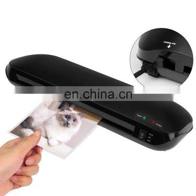 Customized Office Mini Automatic A3 330mm Paper Label Artter Hot Cold Press Laminating Roll Film Laminadoras Plastificar Laminat