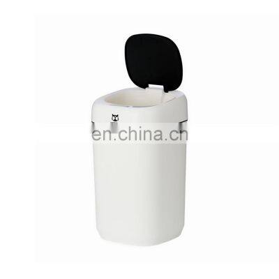 Hot sell china 35L waste segregation bins automatic sensor touchless waste bin hotel